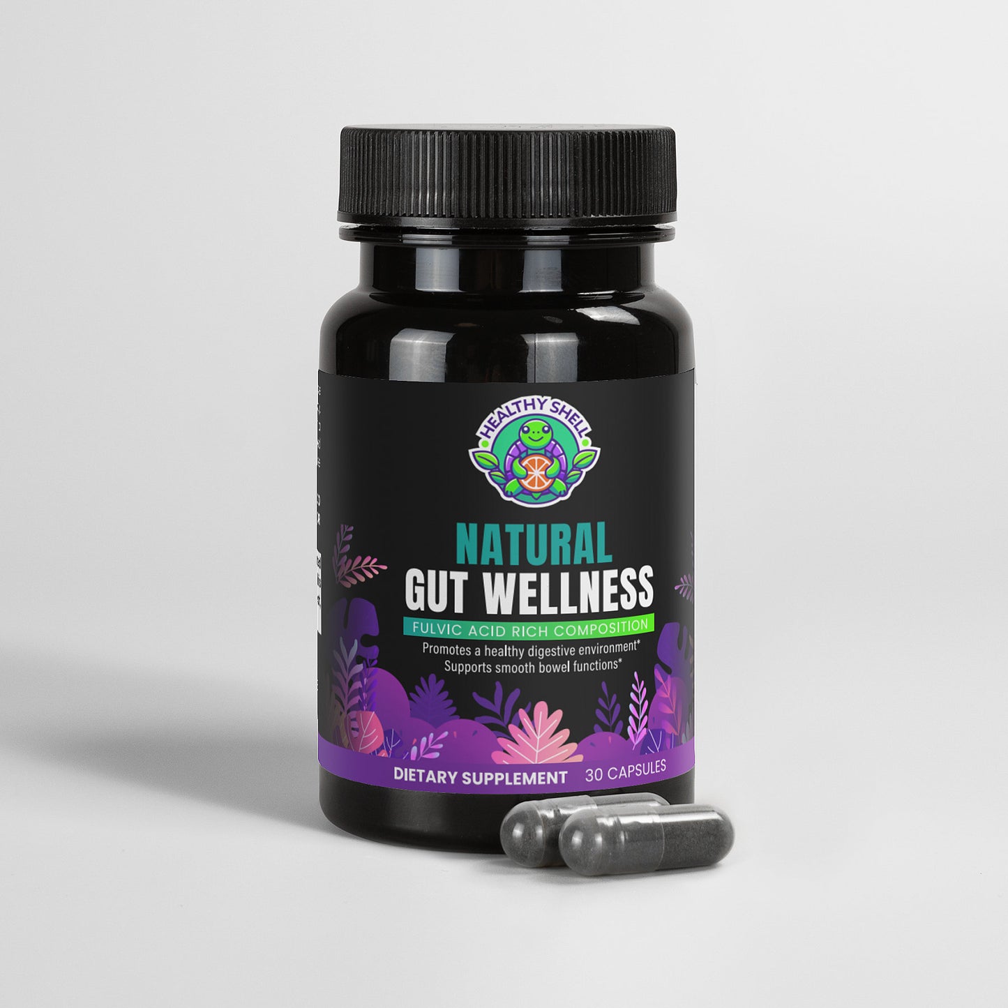 HealthyShell Natural Gut Wellness Capsules