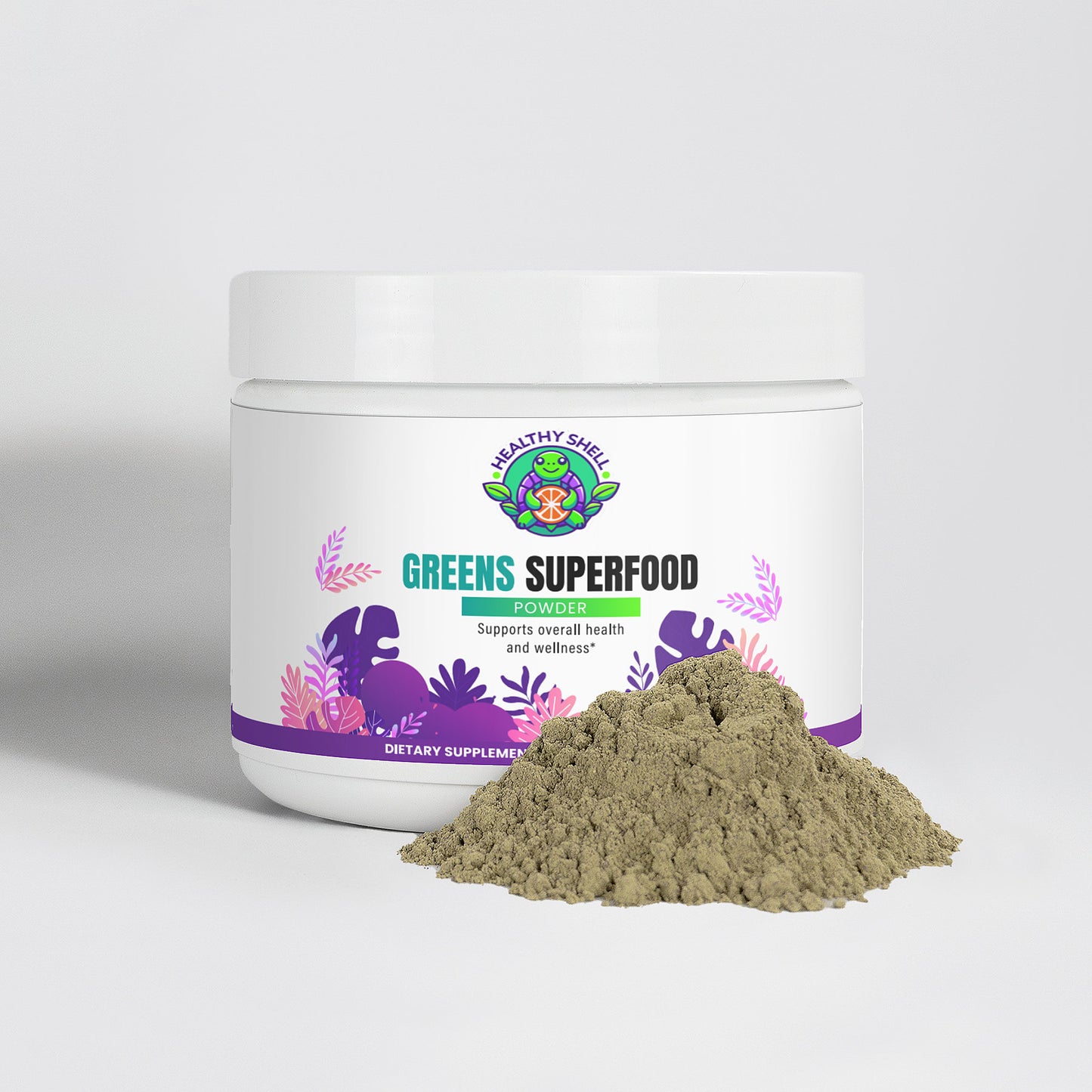 HealthyShell Greens Superfood Powder