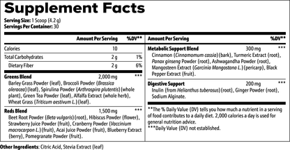 HealthyShell Greens Superfood Powder