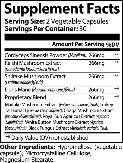 HealthyShell Mushroom Complex 10X