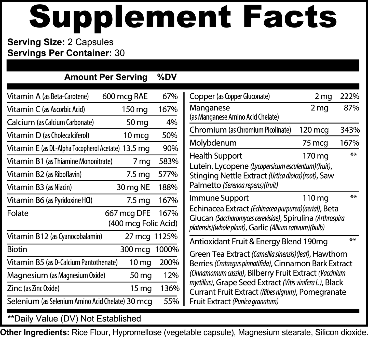 HealthyShell Complete Multivitamin